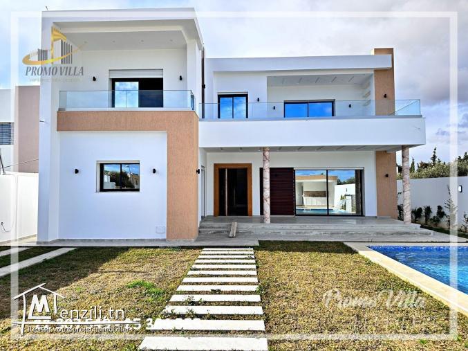 Une belle villa nouvellement construite