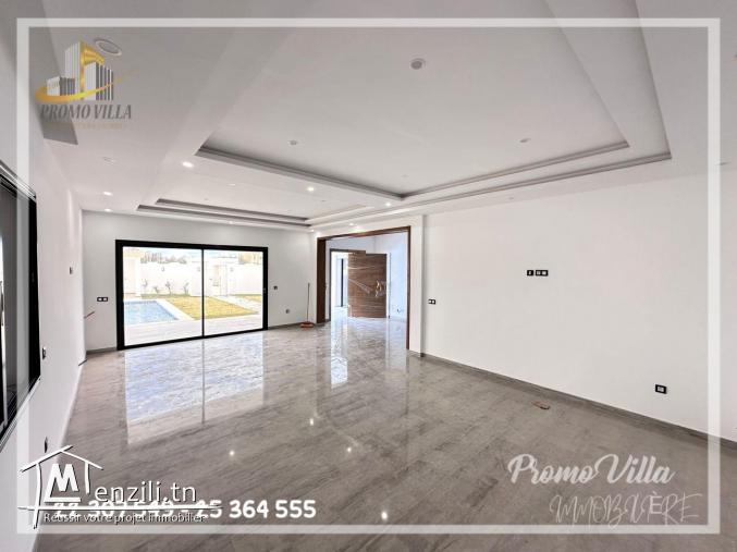 Une belle villa nouvellement construite