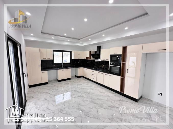 Une belle villa nouvellement construite