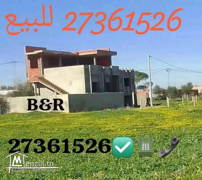 Maison en construction à dar allouch kelibia ❤️