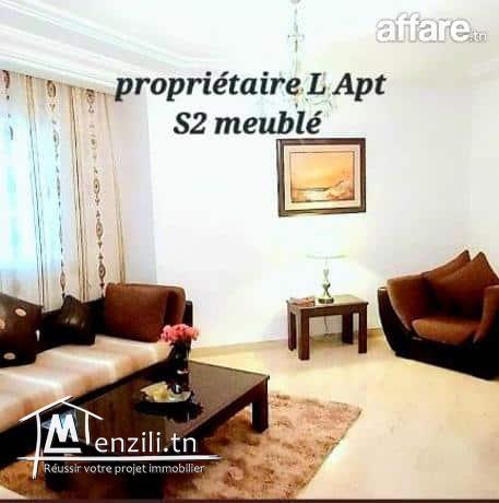 Propriétaire L Apt S+2 meublé proche lac2