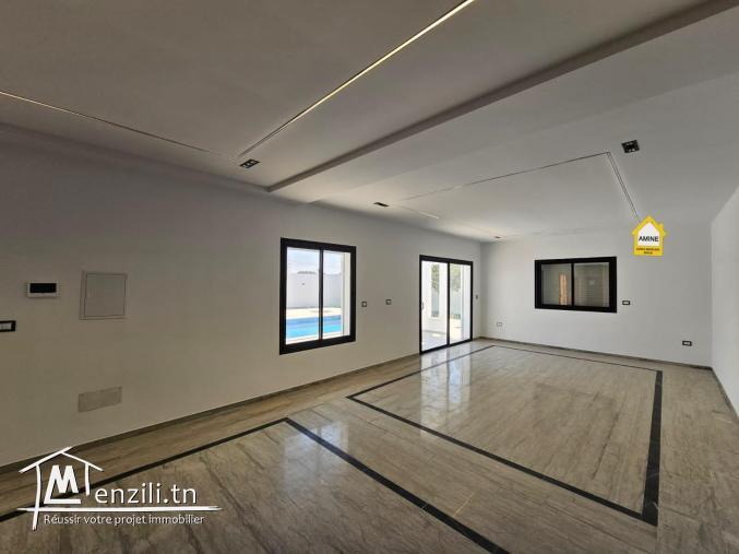 A vendre villa de luxe avec piscine vue mer à Midoun Djerba