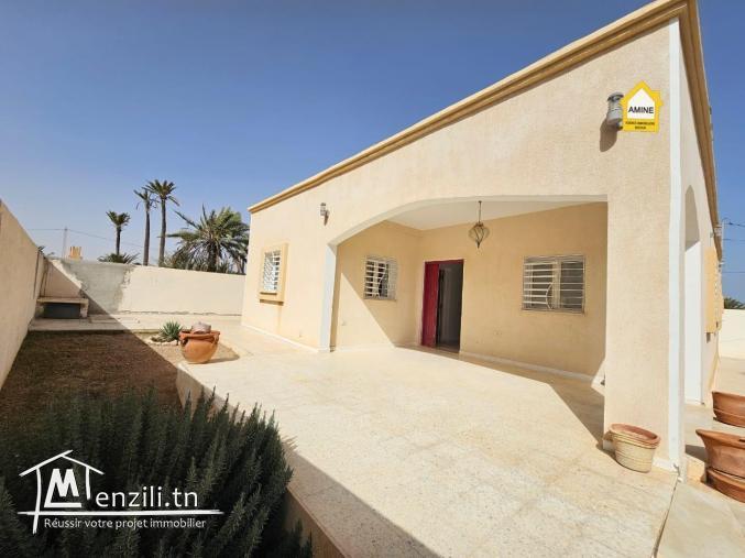 Location annuelle villa non meublée à Midoun Djerba
