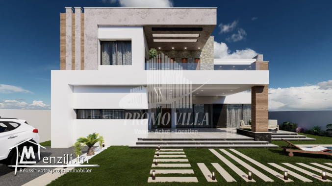 Superbe villa en cours de finition à 7min de yasmine hammamet