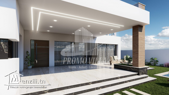 Superbe villa en cours de finition à 7min de yasmine hammamet