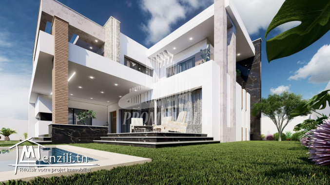 Superbe villa en cours de finition à 7min de yasmine hammamet