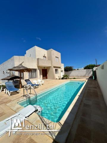 A vendre villa avec piscine-Temlel,Midoun