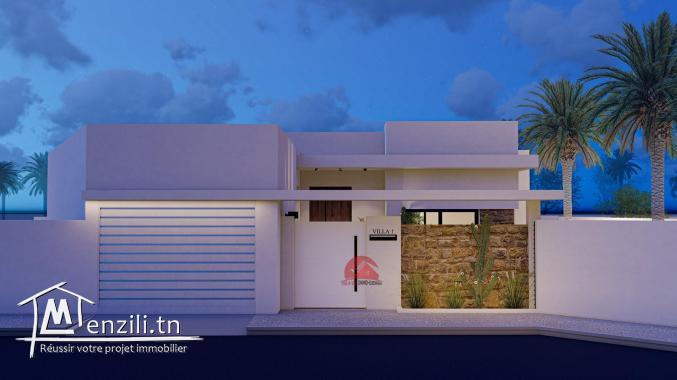 VILLA CLÉ EN MAIN AVEC PISCINE À DJERBA TUNISIE