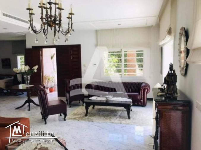 Location d'une villa à Gammarth