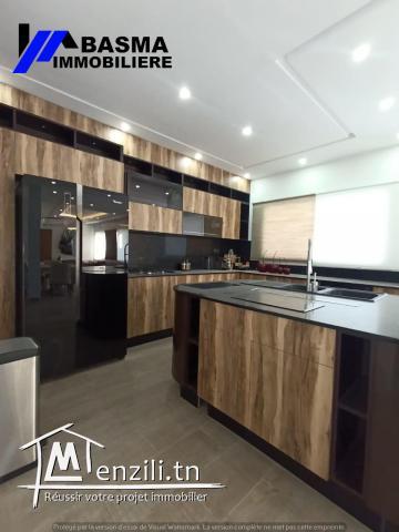 Un appartement s+4 à louer située à sahloul4