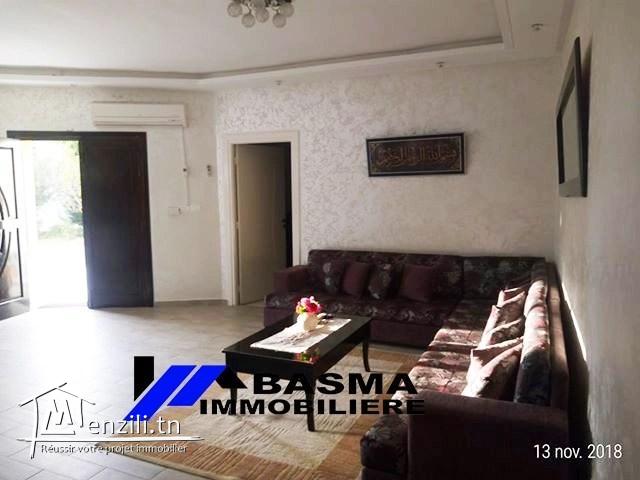 Une villa indépendante s+3 avec piscine couvert