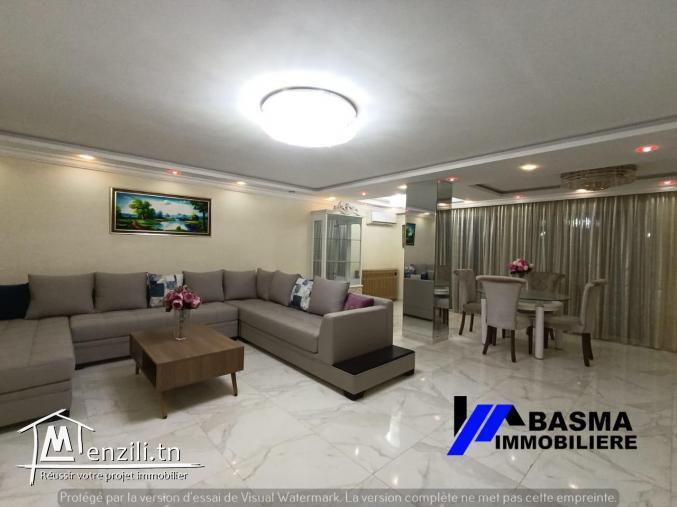 Un luxueux appartement s+4 à louer située à sahloul