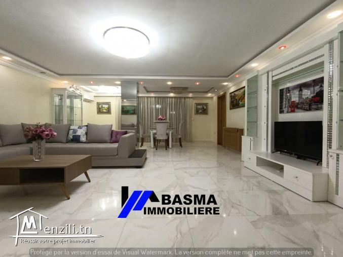 Un luxueux appartement s+4 à louer située à sahloul