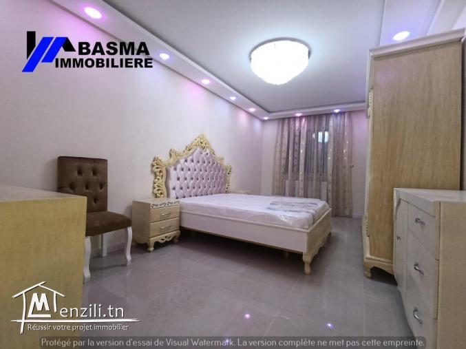 Un luxueux appartement s+4 à louer située à sahloul