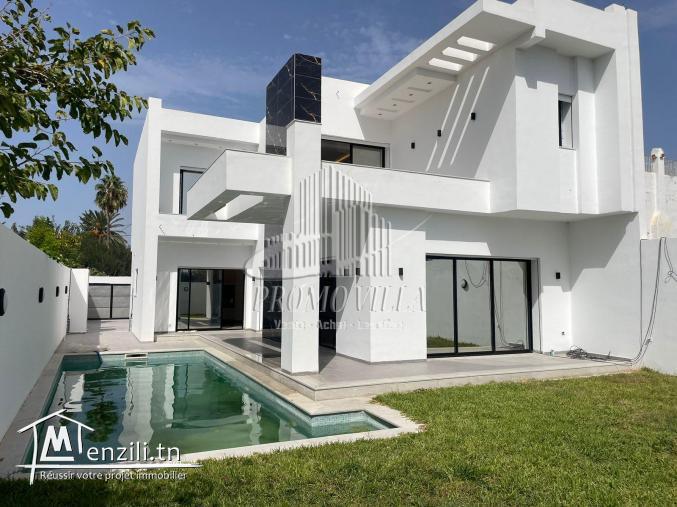 Villa de style moderne, bien située à l'entrée d'Hammamet ✨