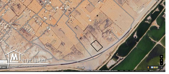 Terrain Titre bleu SFAX Thyna