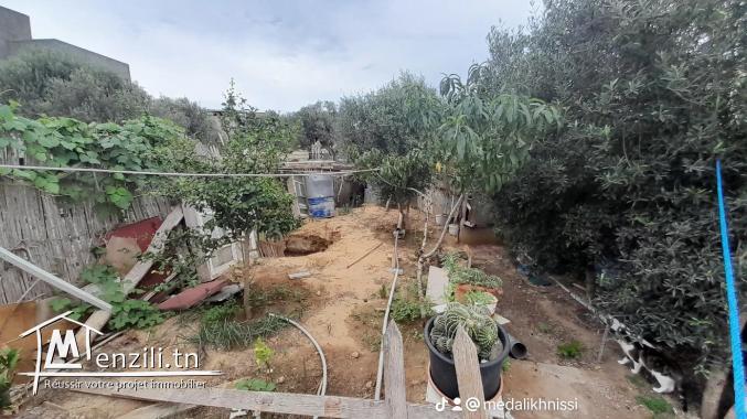 للبيع فيلا في قليبية بالتحديد حي البستان