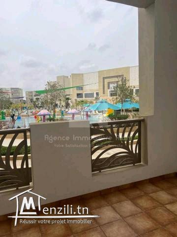 Appartement s+2 à vendre résidence Palm lake resort folla skanes Monastir