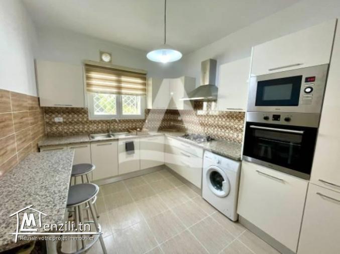 Etage de villa avec terrasse à Gammarth