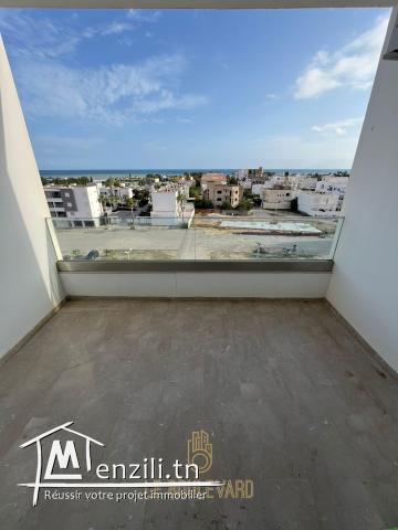 A vendre Appartement S+3 vue mer à Mrezga , Hammamet Nord