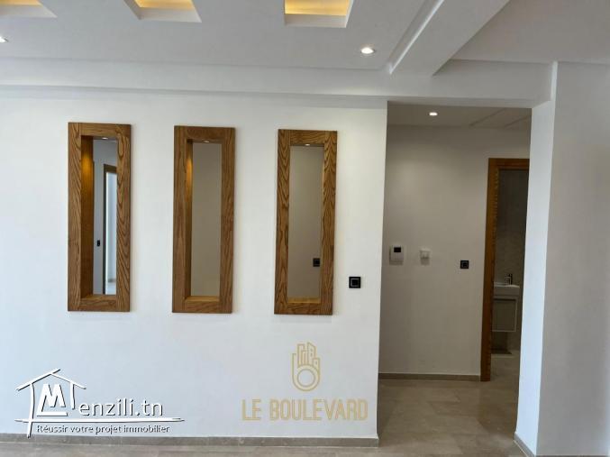 A vendre Appartement S+3 vue mer à Mrezga , Hammamet Nord