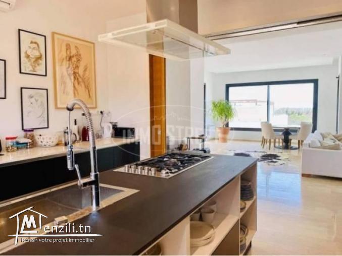 Penthouse s3 avec piscine à Gammarth zone touristique