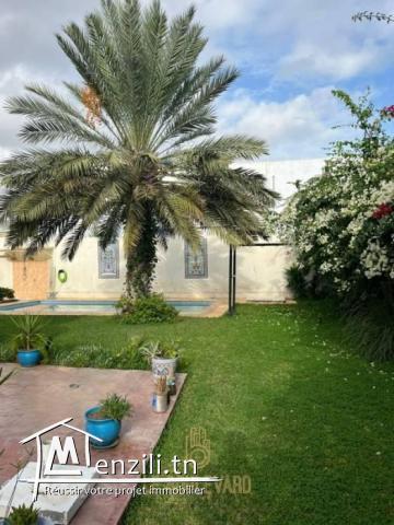 A vendre Villa R1 à Hammamet Nord  Derrière hôtel Zenith