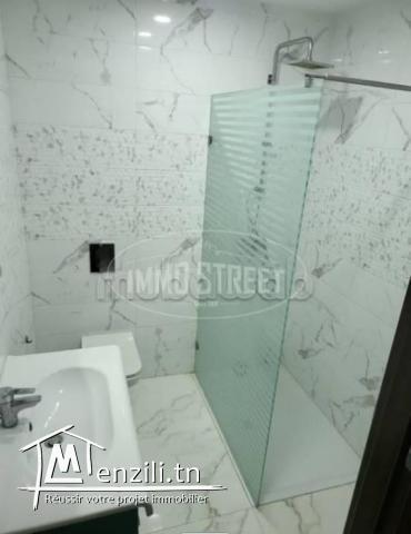 location appartement  rez de chaussée S2 Marsa les pins