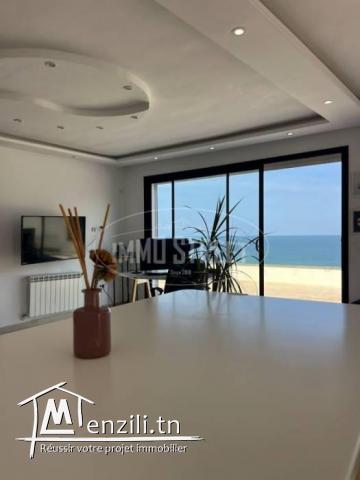 A louer appartement S3 Vue sur Mer Meublé à la Marsa