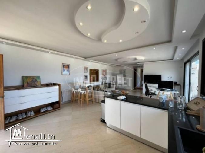 A louer appartement S3 Vue sur Mer Meublé à la Marsa