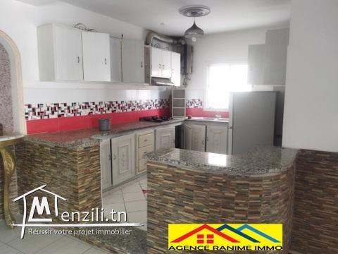 Appartement S+2, 1ère étage au centre ville de kelibia cap bon