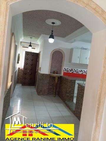 Appartement S+2, 1ère étage au centre ville de kelibia cap bon