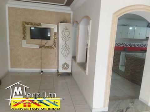 Appartement S+2, 1ère étage au centre ville de kelibia cap bon