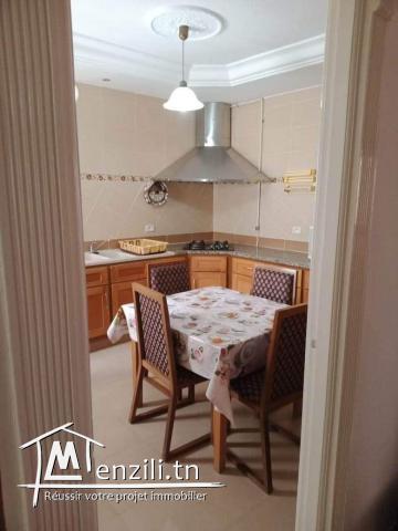 s+2 meublé pour longue durée à Hamamet