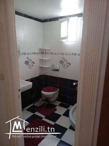 s+2 meublé pour longue durée à Hamamet