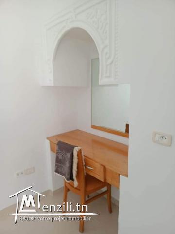 s+2 meublé pour longue durée à Hamamet