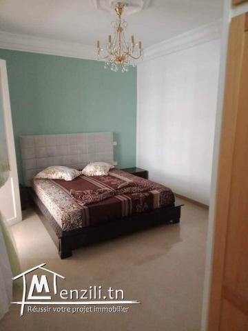 s+2 meublé pour longue durée à Hamamet