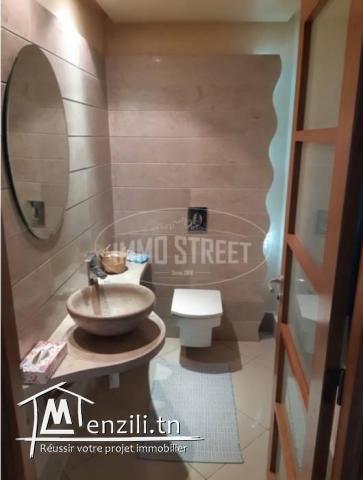 À louer appartement S2 vue sur mer à  Marsa corniche