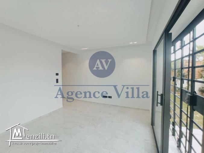 appartement s2 avec jardin a la marsa