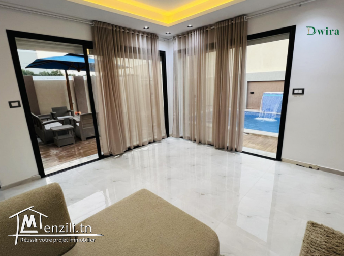 magnifique villa S+3 à vendre de  2630m2