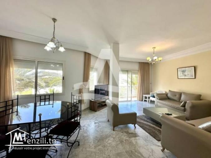 Location d'un duplex meublé à Gammarth