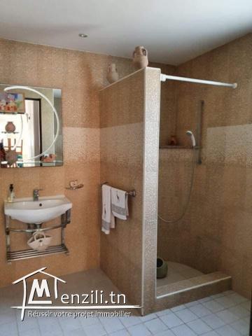 Vente de maison meublée avec titre bleu dans la zone tourstique de Midoun Djerba