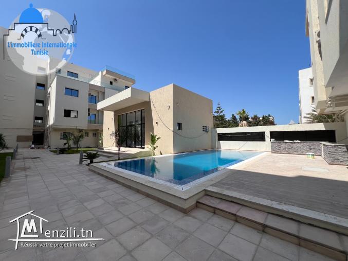 A vendre un charmant S+1 RDC à Kantaoui