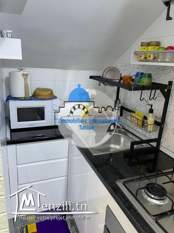 A louer un s1 meublé à Chott mariem