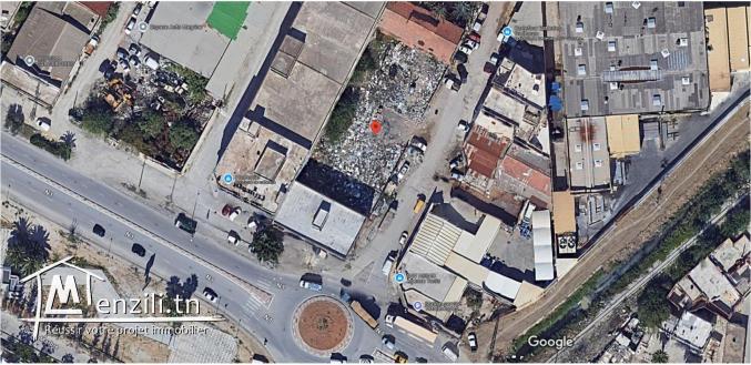 Terrain de 660 m² à Chouchet Radès