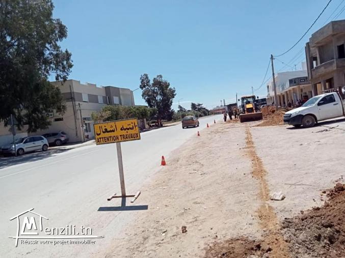 un terrain à dar allouche avec facilité du paiement