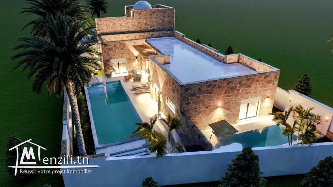 Villa 2 Piscines Ultra-Luxe Riche En Pierre