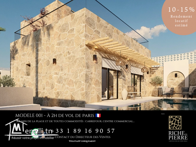 Villa Piscine Ultra-Luxe Signée Riche En Pierre