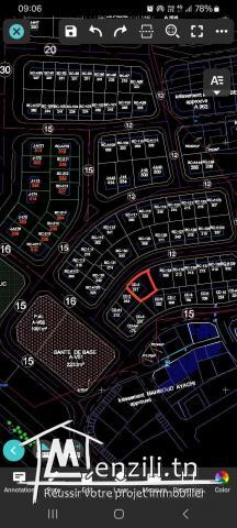 Terrain a vendre à AFH Bouhsina 317m²