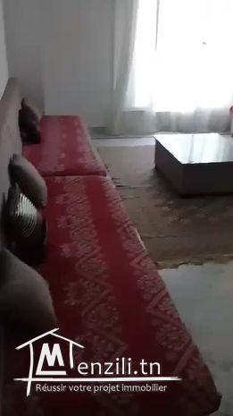 Loue à Monastir Skanès un bel appt mueublé s+1